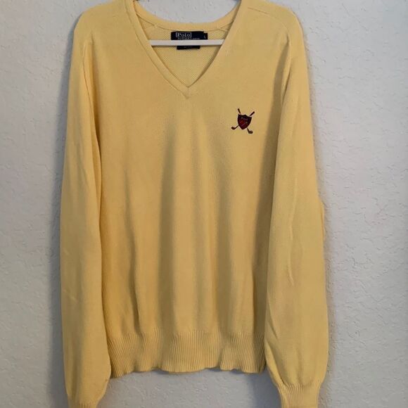 Polo Ralph Lauren Men’s Cotton Sweater.   Size L - Picture 1 of 7